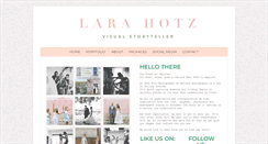 Desktop Screenshot of larahotz.com